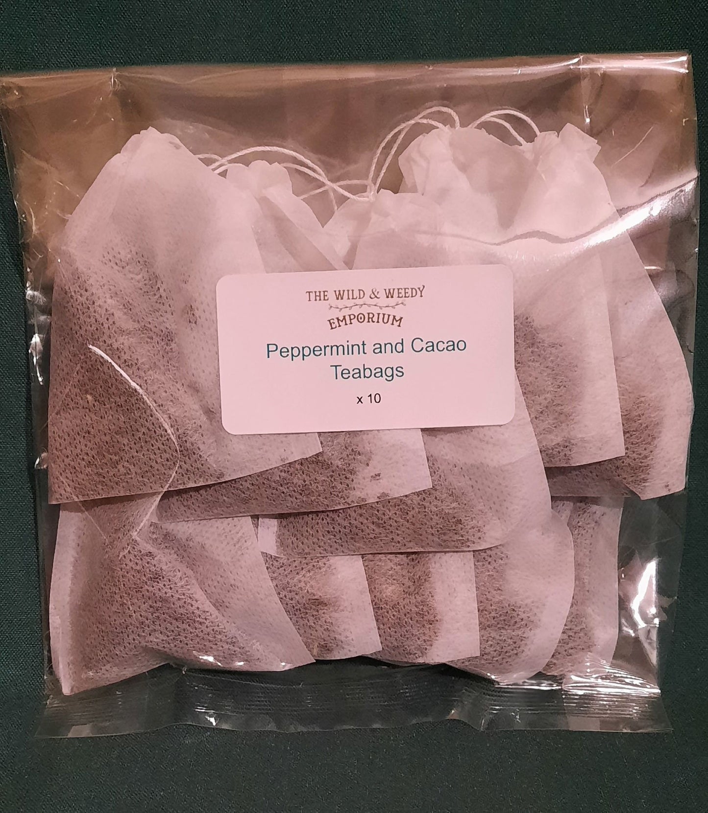 Organic Peppermint and Cacao Tea (loose/teabags)